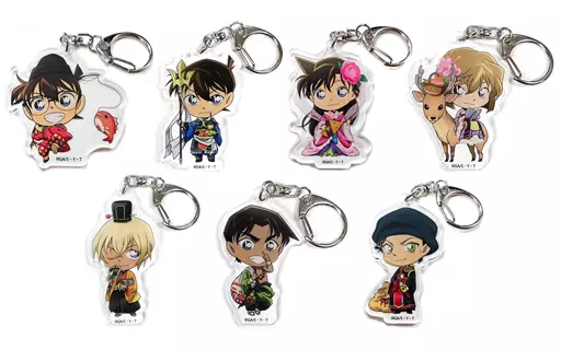 全7種セット 「名探偵コナン×NewDays コラボキャンペーン ～新年(ニューデイズ)の贈り物～ トレーディングアクリルキーホルダー(七福神)」