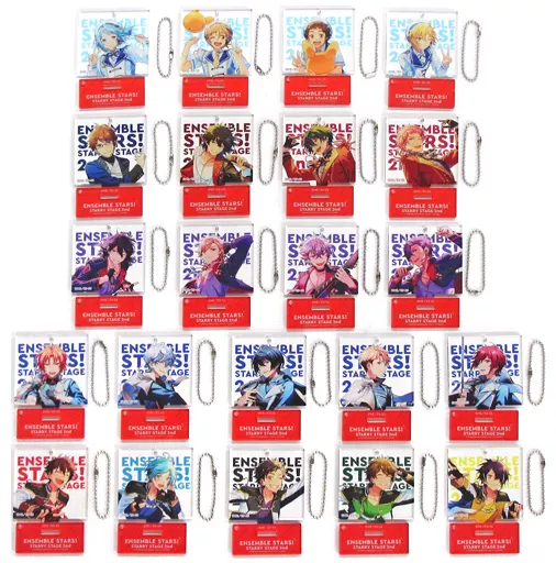 全22種セット 「キャストライブ あんさんぶるスターズ! Starry Stage 2nd ～in 日本武道館～ アクリルキーホルダーコレクション」