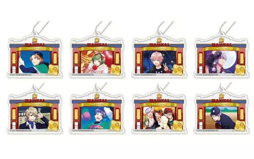 全8種セット 「A3!(エースリー) デコフレアクリルキーホルダー 夏組BOX」