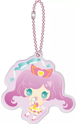 真中らぁら アクリルキーホルダー 「プリティーオールフレンズ」