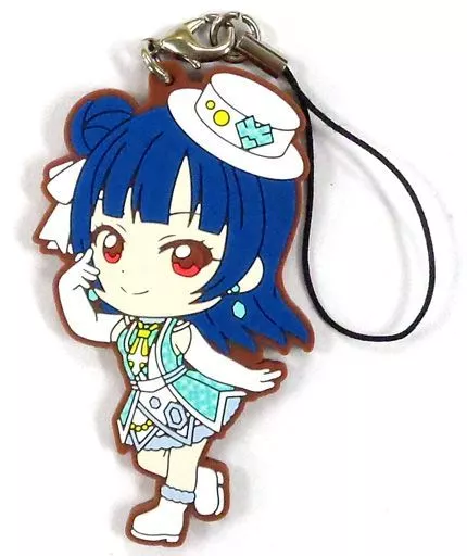 津島善子 Awaken the power ver. ラバーストラップ きゅんキャラいらすとれーしょんず 「一番くじ ラブライブ!サンシャイン!!-6th-」 N賞