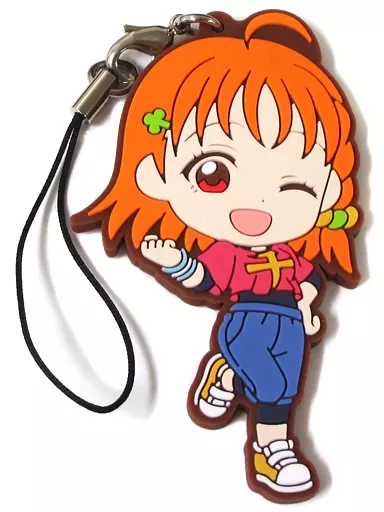 高海千歌 練習着ver. ラバーストラップ きゅんキャラいらすとれーしょんず 「一番くじ ラブライブ!サンシャイン!!-6th-」 O賞
