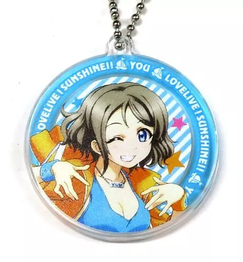 渡辺曜(ストリートスタイル) ミニチャーム 「ラブライブ!サンシャイン!! キャラポップフェス」 ミニゲーム 千歌のビートボックス C賞