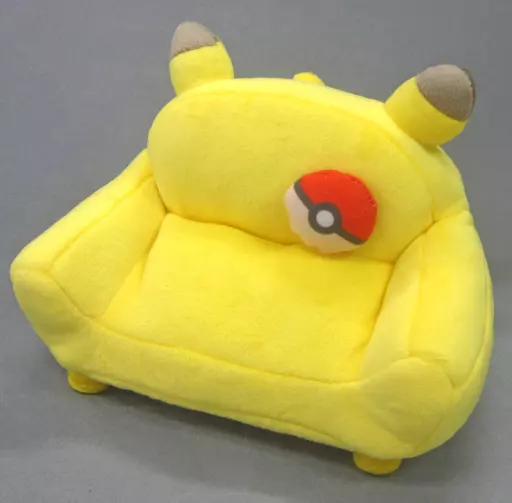 ピカチュウソファ ポケモンドールズハウスぬいぐるみ(マスコット用) 「ポケットモンスター」 ポケモンセンター限定