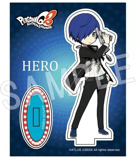 ペルソナQ2 ニューシネマ ラビリンス ふぉーちゅん☆アクリルスタンド アイギス P3主人公 「ペルソナQ2 ニューシネマ ラビリンス ふぉーちゅん