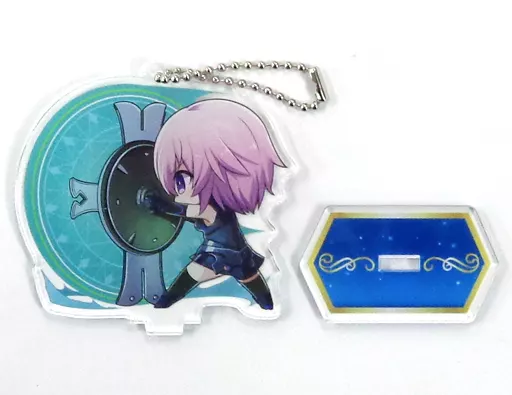 シールダー/マシュ・キリエライト 「セガコラボカフェ Fate/Grand Order Arcade スタンド付きデフォルメアクリルキーホルダーA」