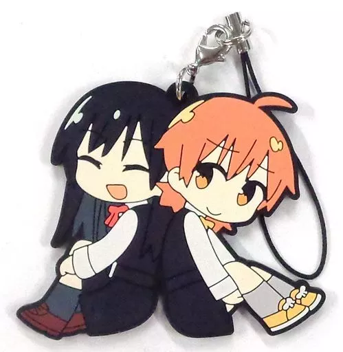 小糸侑＆七海燈子 「やがて君になる トレーディングラバーストラップ」 電撃屋＆百合部限定 コンプリートBOX有償特典