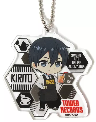 キリト 「ソードアート・オンライン アリシゼーション×TOWER RECORDS トレーディングアクリルキーホルダー」