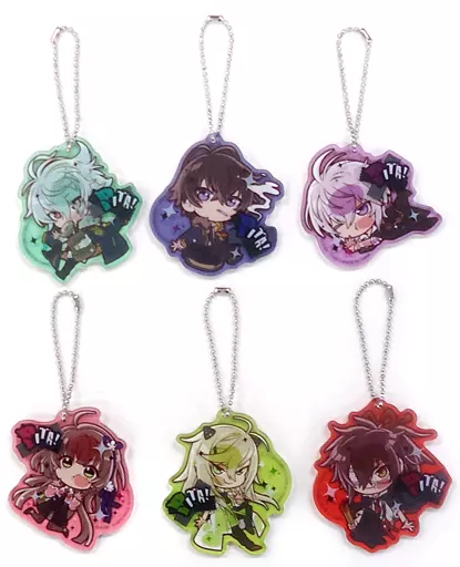 全6種セット 「ぴた!でふぉめ Collar×Malice トレーディングアクリルキーホルダー」