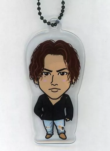 駿河屋 -<中古>登坂広臣(END of LINE/黒シャツ) クリアチャーム