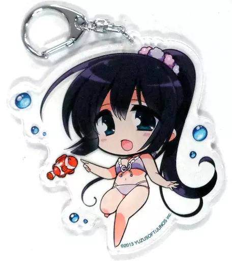 天霧夕音(SD/水着) キングキーホルダーVol.2 「天色*アイルノーツ」 ゆずソフトショップ限定