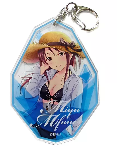 三船美優 アクリルキーホルダー 「アイドルマスター シンデレラガールズ」 アイドルマスターオフィシャルショップ くじM＠STER B賞
