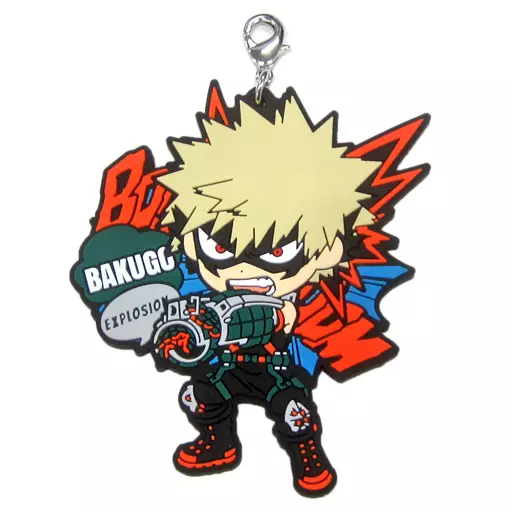 爆豪勝己 雄英ヒーローズラバーチャーム きゅんキャラいらすとれーしょんず 「一番くじ 僕のヒーローアカデミア FIGHTING HEROES feat. SMASH RISING」 F賞