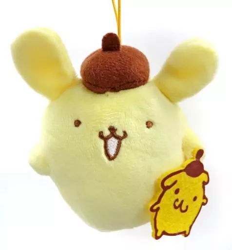 ポムポムプリン　ごきげんスタイルマスコット サンリオ ポムポムプリン ファインフェイスミニ マスコット おともだち