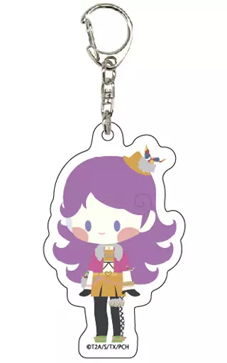紫藤める 「キラッとプリ☆チャン アクリルキーホルダー 04.ぽすてるデザイン」