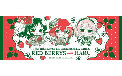 レッドベリィズ with 晴 ミニッチュ スポーツタオル 「アイドルマスター シンデレラガールズ」
