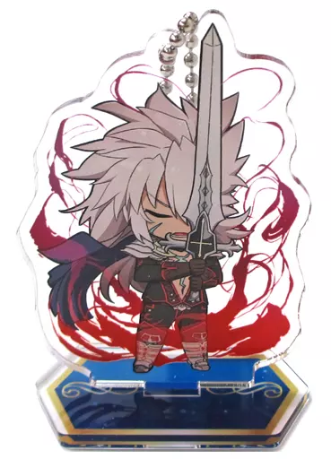 セイバー/ジークフリート 「セガコラボカフェ Fate/Grand Order Arcade スタンド付きデフォルメアクリルキーホルダーD」