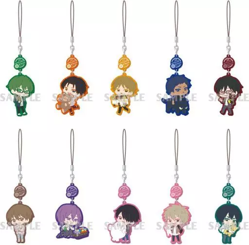 全10種セット 「黒子のバスケ キャラゆらラバーストラップ～animal friends～ BOX.B」