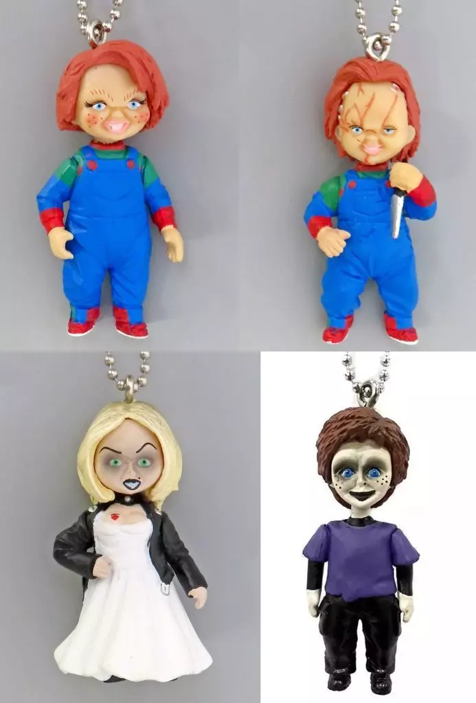 全4種セット 「CHUCKY フィギュアキーチェーン」