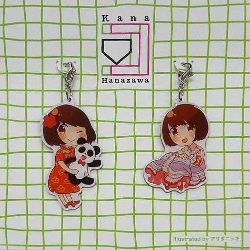 花澤香菜 かなチャーム(2個セット) 「KANA HANAZAWA Concert 2019 -Birthday Special 2019/02/25-/KANA HANAZAWA Concert Tour 2019 -ココベース-」