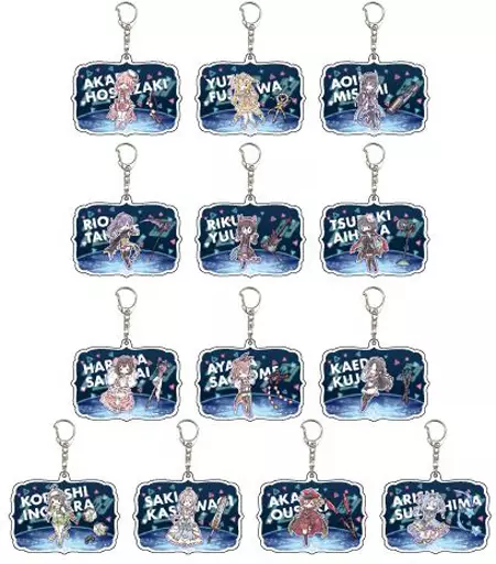 オンゲキ　アクリルキーホルダー Amazon.co.jp: オンゲキ アクリルキーホルダー コンプリートセット 16