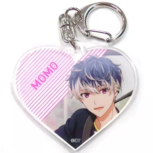 百(背景白) 「アイドリッシュセブン アイナナ日和 トレーディングハート型アクリルキーホルダー TRIGGER+Re：vale Ver.」
