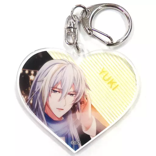 千(背景黒) 「アイドリッシュセブン アイナナ日和 トレーディングハート型アクリルキーホルダー TRIGGER+Re：vale Ver.」