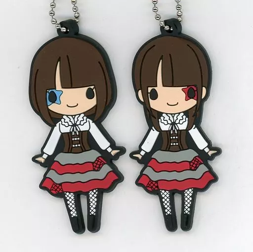 petit milady ラバーキーホルダー(2個セット) 「petit milady 5th LIVE『Howling!!』」
