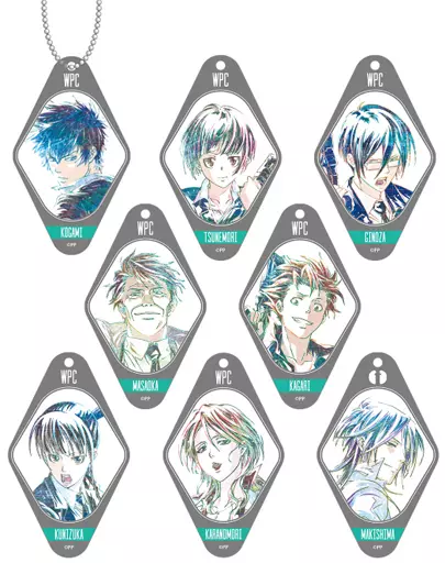 全8種セット 「PSYCHO-PASS サイコパス トレーディング Ani-Art アクリルキーホルダー」