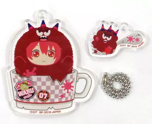 七瀬陸 「アミューズメント一番カフェ アイドリッシュセブン ～アイナナパレード モフモフお掃除大作戦～ アクリルプレート きらどるぬいぐるみ＆モンスター」