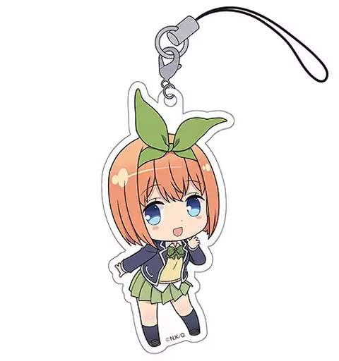中野四葉 「五等分の花嫁 ぷちっ娘トレーディングアクリルストラップ」