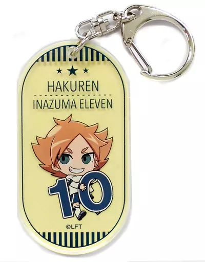 吹雪アツヤ 「イナズマイレブン トレーディングアクリルキーホルダー 背番号ver.」 AnimeJapan 2019グッズ