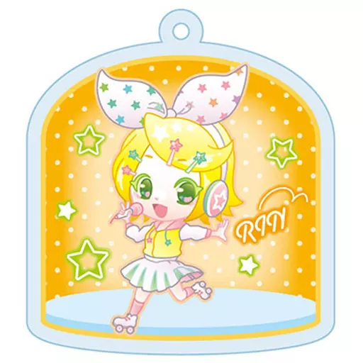 鏡音リン 「VOCALOID 初音ミク アクリルキーチェーンコレクション 80’sアイドル」