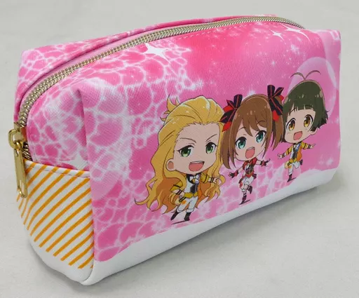 華村翔真＆水嶋咲＆秋月涼 ポーチ 「Blu-ray/DVD アイドルマスター SideM 理由あってMini!」 とらのあな購入特典