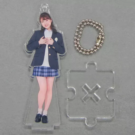 中西香菜(アンジュルム)/制服 コレクションフィギュアスタンドキーホルダー 2019年Hello! Projectオフィシャルショップ限定