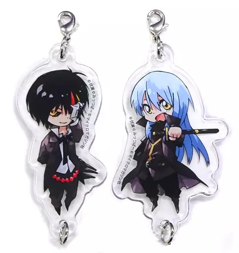 リムル＆ディアブロ アクリルチャーム2種セット 「ライトノベル 転生したらスライムだった件 第14巻 特装版」 同梱特典