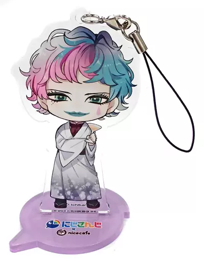 ジョー・力一 「にじさんじ×nicocafe 第2弾 アクリルスタンドストラップ お花見ver.」