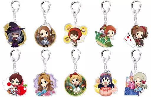 全10種セット 「アイドルマスター ミリオンライブ! アクリルポップキーホルダー メルヘン」