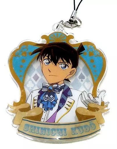 工藤新一 ソフトクリアキーホルダー 「セガ ラッキーくじ『名探偵コナン -Secret Magic Show-』」 J賞
