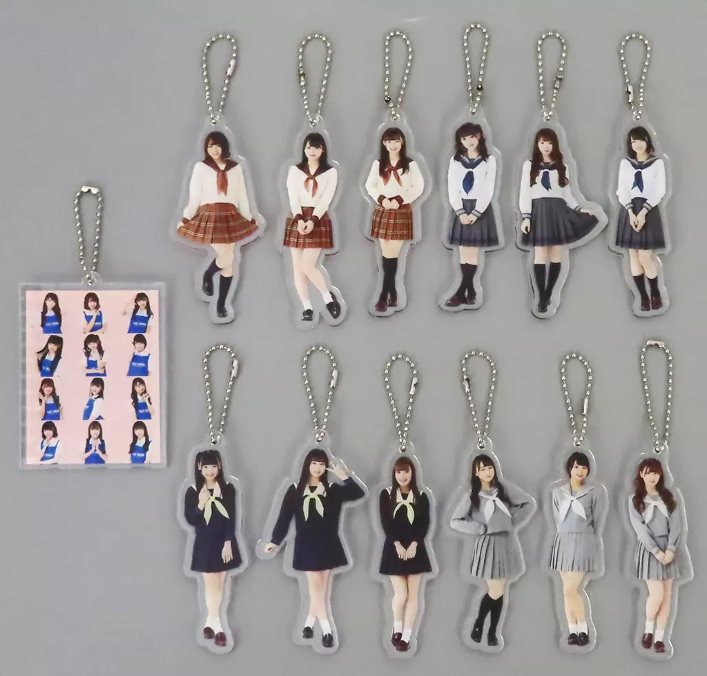 全13種セット 「イコールラブ(=LOVE)×ヴィレッジヴァンガード アクリルキーホルダー」