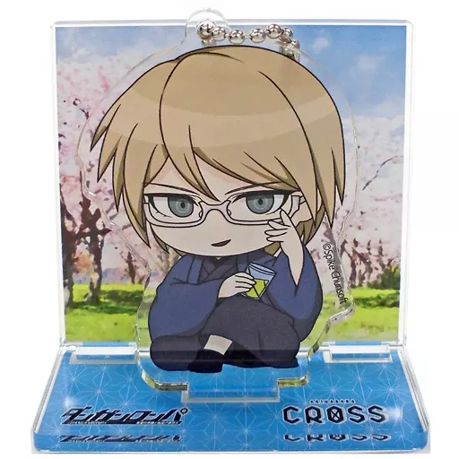 十神白夜 「ダンガンロンパ 希望の学園と絶望の高校生×AKIHABARA CROSS トレーディングアクリルジオラマキーホルダー」