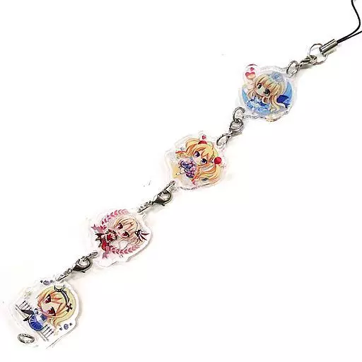 シルヴィ＆玲奈＆エル＆理亜 特製4連チャーム 「金色ラブリッチェ -Golden Time-」 character1 2019グッズ