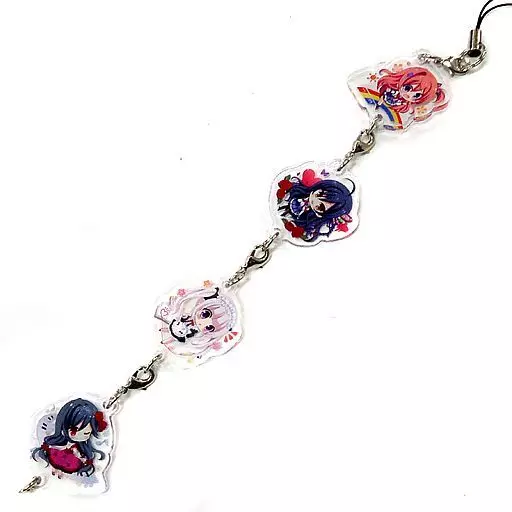 茜＆絢華＆ミナ＆マリア 特製4連チャーム 「金色ラブリッチェ -Golden Time-」 character1 2019グッズ