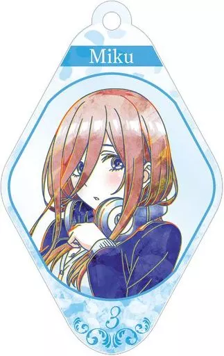 中野三玖B 「五等分の花嫁 トレーディング Ani-Art アクリルキーホルダー」