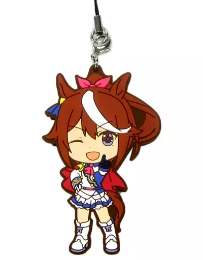 トウカイテイオー チームスピカ ラバーストラップ きゅんキャラいらすとれーしょんず 「一番くじ ウマ娘 プリティーダービー」 E賞