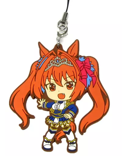 ダイワスカーレット チームスピカ ラバーストラップ きゅんキャラいらすとれーしょんず 「一番くじ ウマ娘 プリティーダービー」 E賞