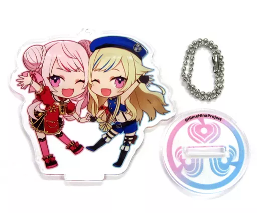 田中ヒメ＆鈴木ヒナ ヒメヒナ アクリルスタンドキーホルダー 「バーチャルYouTuber」 ニコニコ超会議2019グッズ