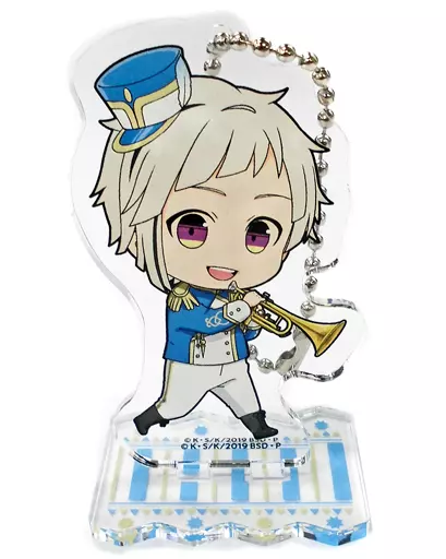 中島敦(SD) 「文豪ストレイドッグス×animatecafe トレーディングアクリルスタンドキーホルダー マーチングver.」