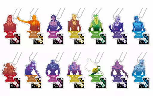 全14種セット 「ジョジョの奇妙な冒険 第五部 黄金の風 スタンドアクリルキーホルダー Vol.2」
