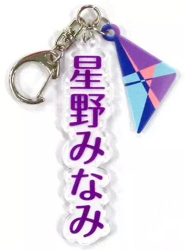 星野みなみ 個別アクリルネームキーホルダー 「乃木坂46 23rdシングル『Sing Out!』発売記念ライブ」